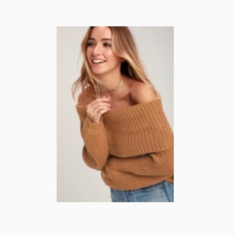 Lulu’s Off the Shoulder Sweater